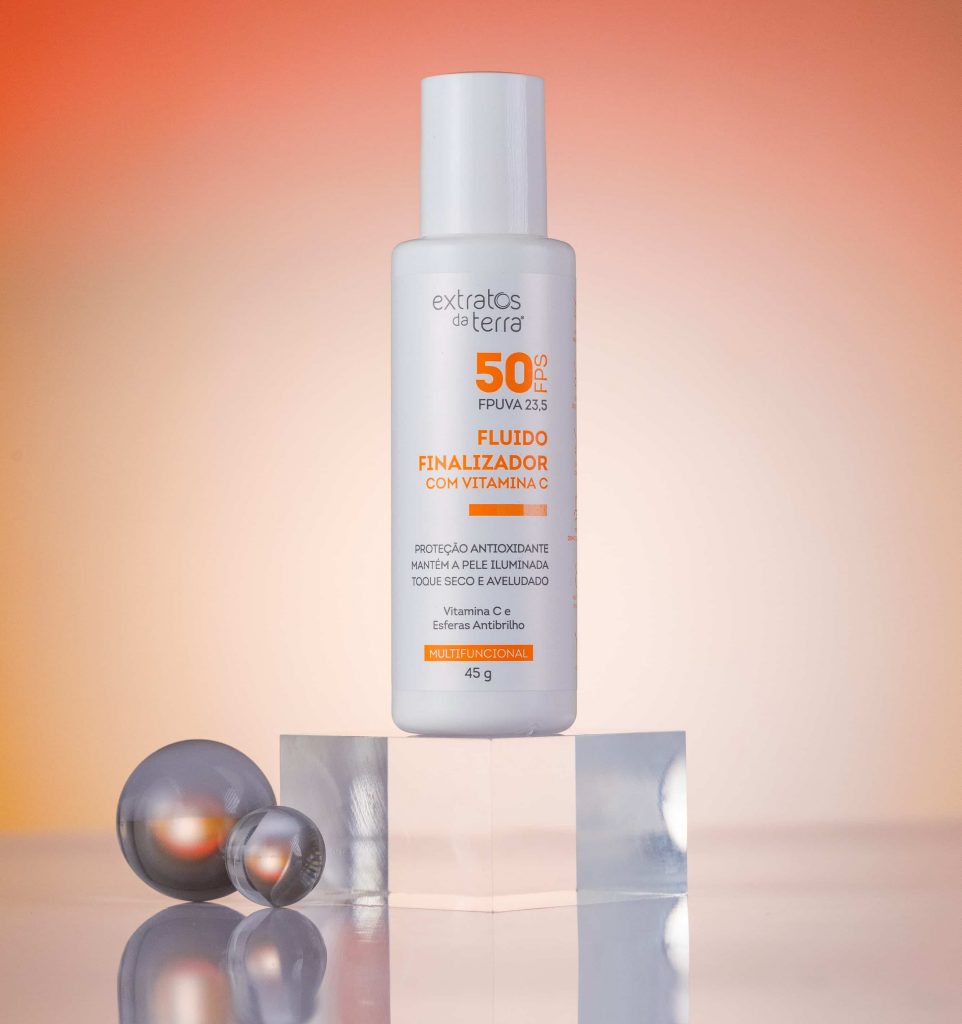 Fluido Finalizador com vitamina C facial